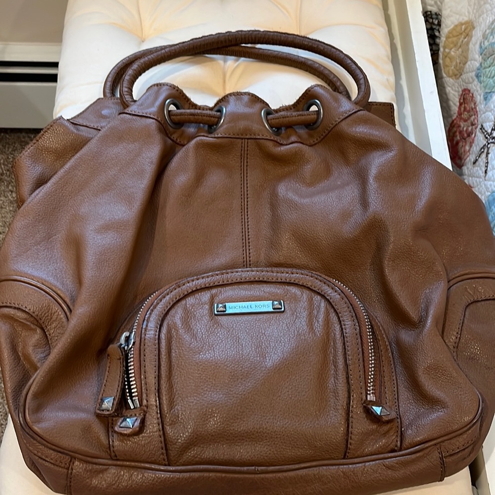 Michael Kora large leather bag
